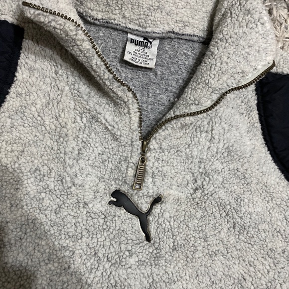 Vintage puma fuzzy sweater - Picture 2 of 4